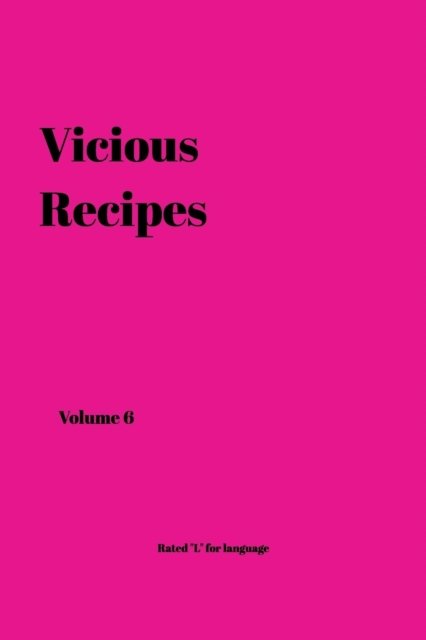 Cover for Cyd Peterson · Vicious Recipes (Pocketbok) (2015)