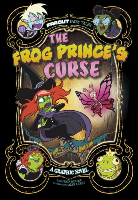 Cover for Benjamin Harper · The Frog Prince's Curse: A Graphic Novel - Far Out Fairy Tales (Paperback Book) (2023)