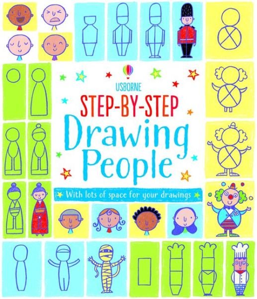 Cover for Fiona Watt · Step-by-step Drawing People - Step-by-Step Drawing (Paperback Bog) (2014)