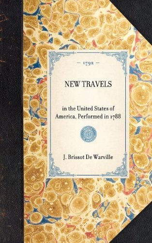 Cover for J. Brissot De Warville · New Travels (Travel in America) (Hardcover Book) (2003)