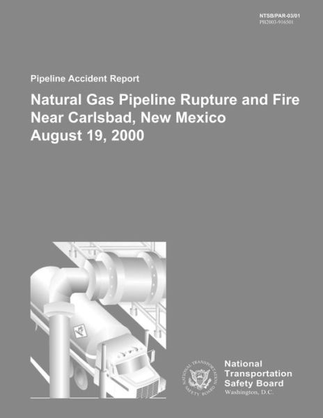 Pipeline Accident Report: Natural Gas Pipeline Rupture and Fire Near Carlsbad, New Mexico August 19, 2000 - National Transportation Safety Board - Books - Createspace - 9781495382185 - January 31, 2014