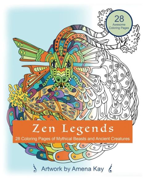 Cover for Amena Kay · Zen Legends (Paperback Book) (2016)