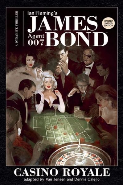 Cover for Ian Fleming · James Bond: Casino Royale Signed by Van Jensen (Hardcover Book) (2018)