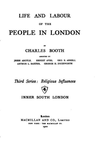 Cover for Mr Charles Booth · Life and Labour of the People in London (Paperback Book) (2016)