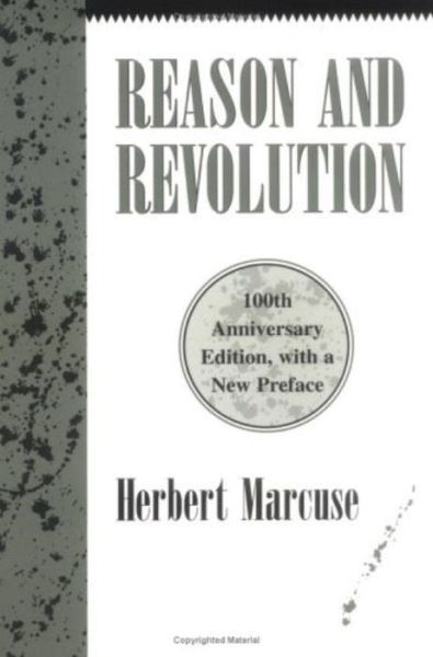 Cover for Herbert Marcuse · Reason and Revolution (Taschenbuch) [100th Anniversary E. edition] (1999)