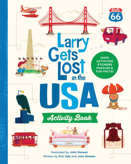 Cover for John Skewes · Larry Gets Lost in the USA Activity Book (with Stickers!) (Paperback Book) (2022)