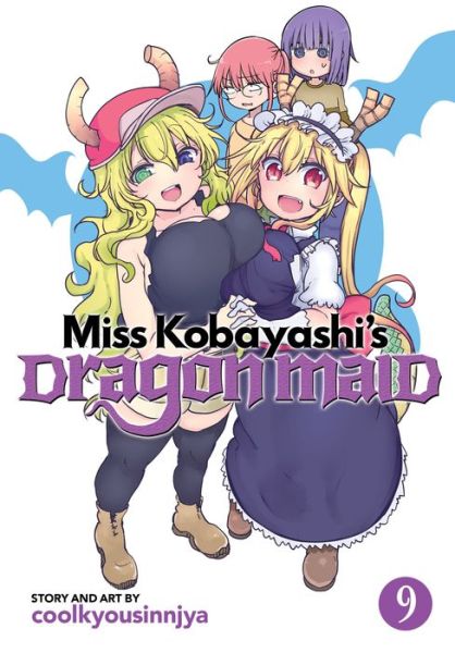 Cover for Coolkyousinnjya · Miss Kobayashi's Dragon Maid Vol. 9 - Miss Kobayashi's Dragon Maid (Taschenbuch) (2020)