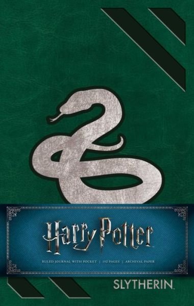Harry Potter Slytherin Hardcover Ruled Journal: Redesign - Insight Editions - Livros - Insight Editions - 9781683833185 - 13 de fevereiro de 2018