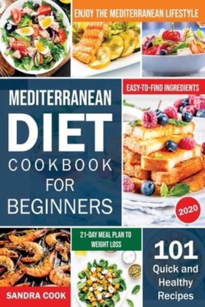 Cover for Sandra Cook · Mediterranean Diet For Beginners (Paperback Book) (2020)