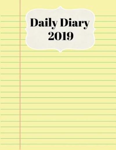 Cover for Sunny Days Prints · Daily Diary 2019 (Paperback Book) (2018)