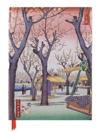 Hiroshige: Plum Garden (Blank Sketch Book) - Luxury Sketch Books -  - Books - Flame Tree Publishing - 9781786640185 - August 25, 2016
