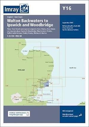 Cover for Imray · Imray Chart Y16: Walton Backwaters to Ipswich and Woodbridge - Y series (Map) [New edition] (2022)