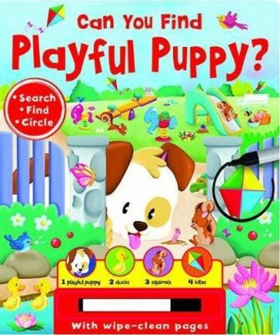 Cover for Can You Find Playful Puppy (Bok)