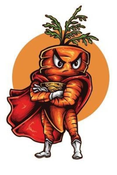 Cover for Foodietoon · Angry Carrot Bodybuilder Powerlifter (Taschenbuch) (2019)