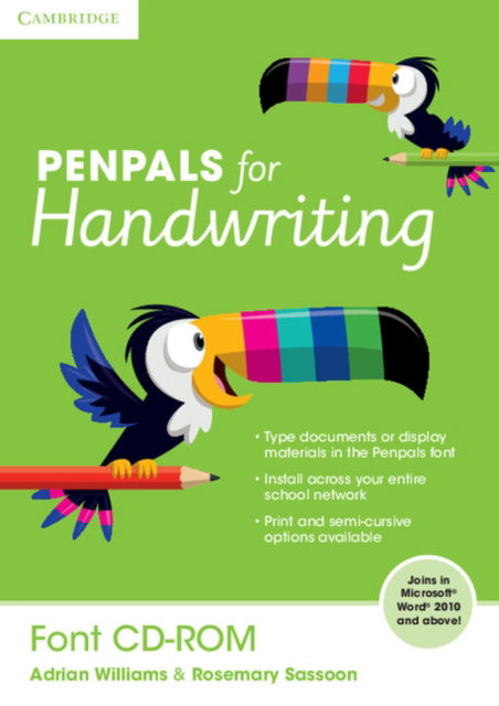 Cover for Adrian Williams · Penpals for Handwriting Font CD-ROM - Penpals for Handwriting (CD-ROM) [2 Revised edition] (2015)