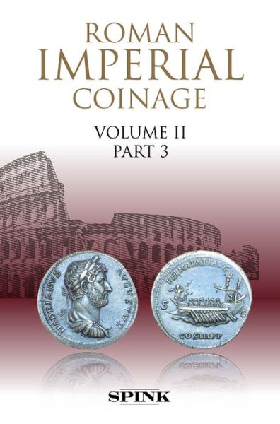 Cover for Richard Abdy · Roman Imperial Coinage Volume II, Part 3: From AD 117 to AD 138 - Hadrian - The Roman Imperial Coinage (Hardcover Book) (2019)