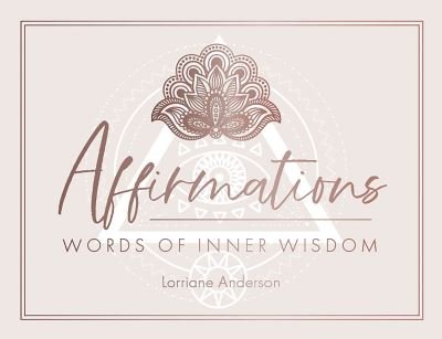 Cover for Lorriane Anderson · Affirmations: Words of Inner Wisdom (Flashcards) (2021)