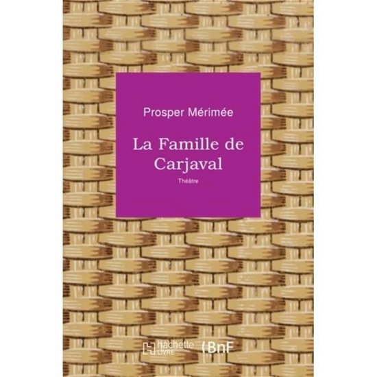 Cover for Prosper Merimee · La Famille de Carjaval (Taschenbuch) (2016)