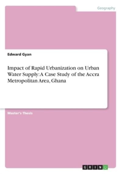 Cover for Gyan · Impact of Rapid Urbanization on Ur (Buch)