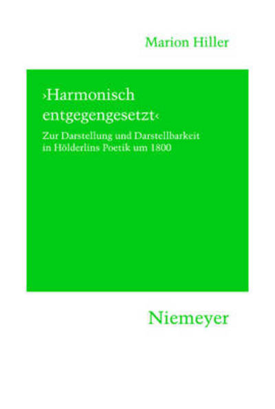 Cover for M. Hiller · &quot;Harmonisch entgegengesetzt&quot; (Book) [German, 1 edition] (2008)