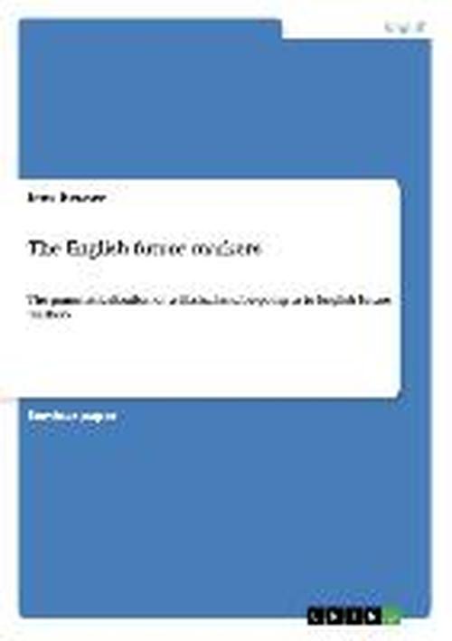 Cover for Heuser · The English future markers (Book) (2011)