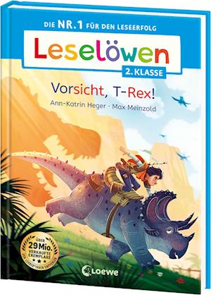 Cover for Ann-Katrin Heger · Leselöwen 2. Klasse - Vorsicht, T-Rex! (Book) (2025)