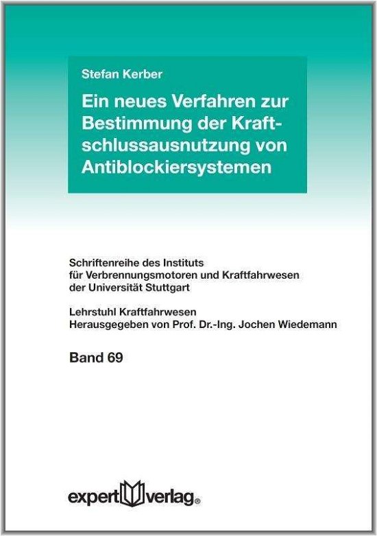 Cover for Kerber · Ein neues Verfahren zur Bestimmu (Book)