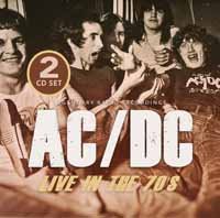 Cover for AC/DC · Live in the 70s - Radio Broadcasts (CD) (2020)