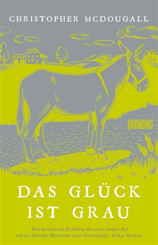 Cover for Christopher Mcdougall · Das Glück ist grau (Innbunden bok) (2020)
