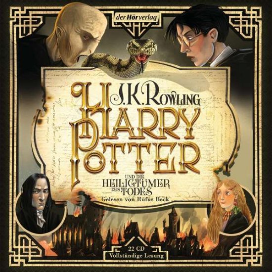 Cover for J.k. Rowling · Harry Potter Und Die Heiligtümer Des Todes (CD) (2019)