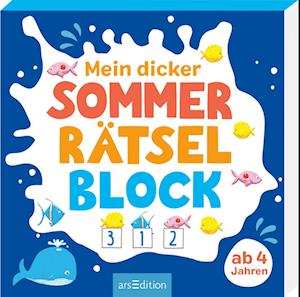 Cover for Petra Theissen · Mein dicker Sommer-Rätselblock (Book) (2023)