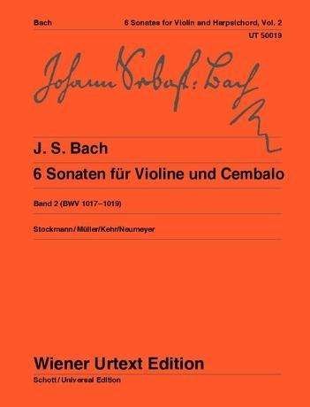Cover for Johann Sebasti Bach · Six Sonatas (Sheet music) (2001)