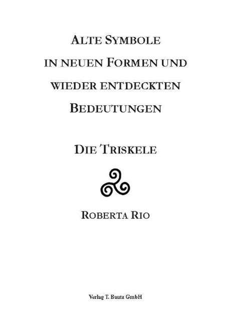 Cover for Rio · Alte Symbole in neuen Formen und wi (Book)