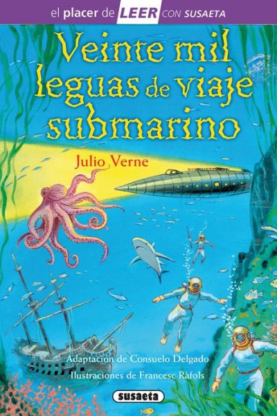 Cover for Julio Verne · Veinte mil leguas de viaje submarino (Hardcover Book) (2022)