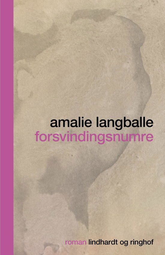 Cover for Amalie Langballe · Forsvindingsnumre (Innbunden bok) [1. utgave] (2019)