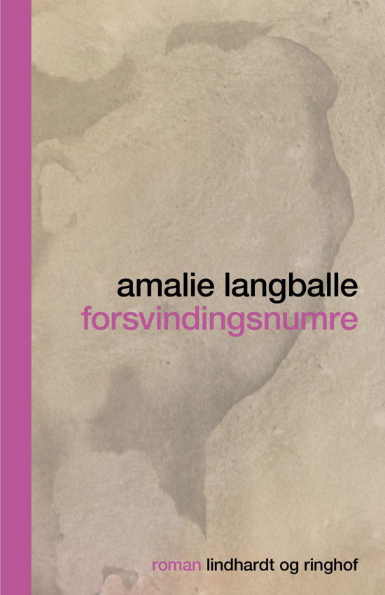 Cover for Amalie Langballe · Forsvindingsnumre (Inbunden Bok) [1:a utgåva] (2019)