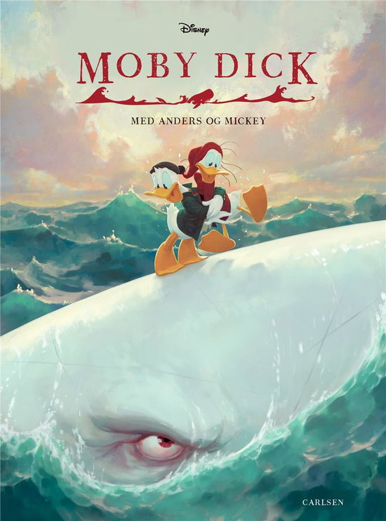 Cover for Disney · Moby Dick - med Anders og Mickey (Bound Book) [1st edition] (2022)