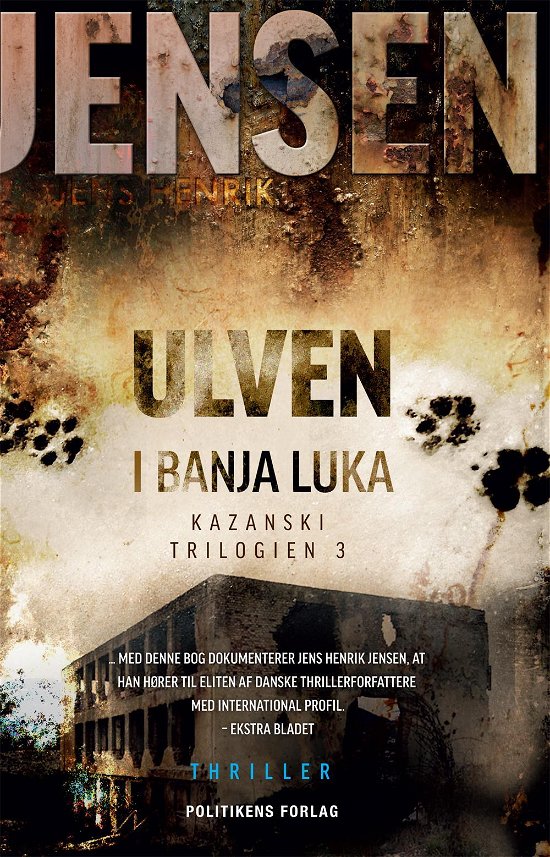 Cover for Jens Henrik Jensen · Bentzon-serien: Ulven i Banja Luka (Paperback Book) [4th edição] [Paperback] (2014)