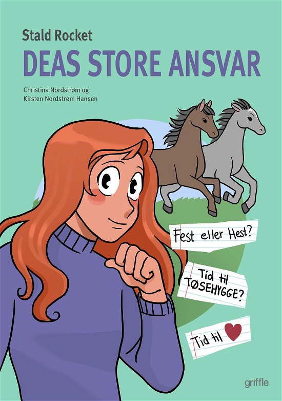 Cover for Christina Nordstrøm og Kirsten Nordstrøm Hansen · Stald Rocket: Deas store ansvar (Paperback Book) [1st edition] (2016)