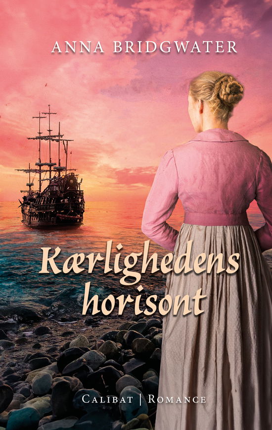 Cover for Anna Bridgwater · Kærlighedens horisont (Hardcover Book) [1st edition] (2024)