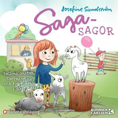 Cover for Josefine Sundström · Sagasagor: Ballonglängtan, kurragömma och två tomtar i diket (Lydbog (MP3)) (2020)