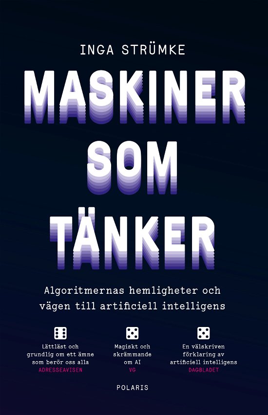 Cover for Inga Strümke · Maskiner som tänker (Paperback Book) (2024)