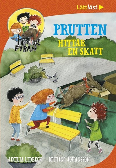 Cover for Cecilia Lidbeck · Hemliga Fyran: Prutten hittar en skatt (Indbundet Bog) (2013)