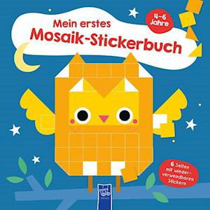 Mein erstes Mosaik-Stickerbuch 4-6 Jahre (Cover Eule) (Bog) (2024)