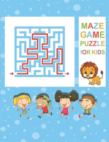 Cover for Elliot Ae · Maze Game Puzzle For kids (Paperback Book) (2020)