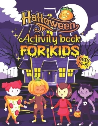 Cover for Parth Madhov · Halloween Activity Books For Kids Ages 4-8 (Paperback Bog) (2020)