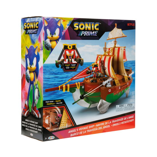 Sonic Prime Galeone Dei Pirati - Sonic Prime Angels Voyage Ship Toys - Gadżety -  - 0192995419186 - 3 sierpnia 2024