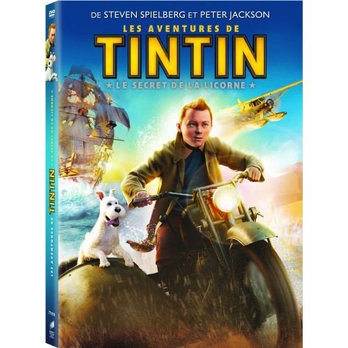 Cover for Tintin Le Secret De La Licorne Le Film (DVD)