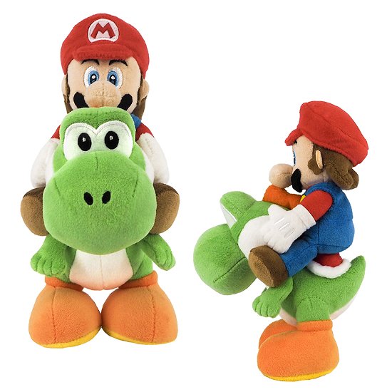 Nintendo Mario & Yoshi 22cm - Nintendo - Produtos -  - 3760259931186 - 12 de março de 2020