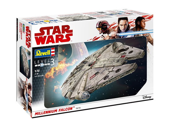 Millennium Falcon Revell: schaal 1:72 (06718) - Revell - Produtos - Revell - 4009803067186 - 12 de julho de 2023